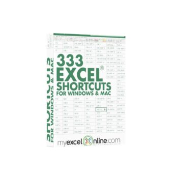 333 Excel Shortcuts For Windows & Mac